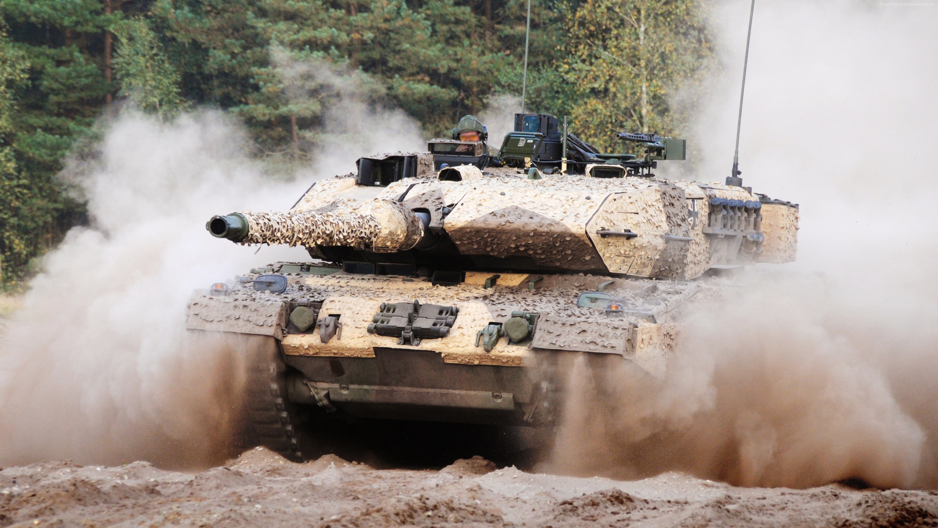 Wallpaper Leopard 2A7, tank, German Army, Military German Army, Leopard