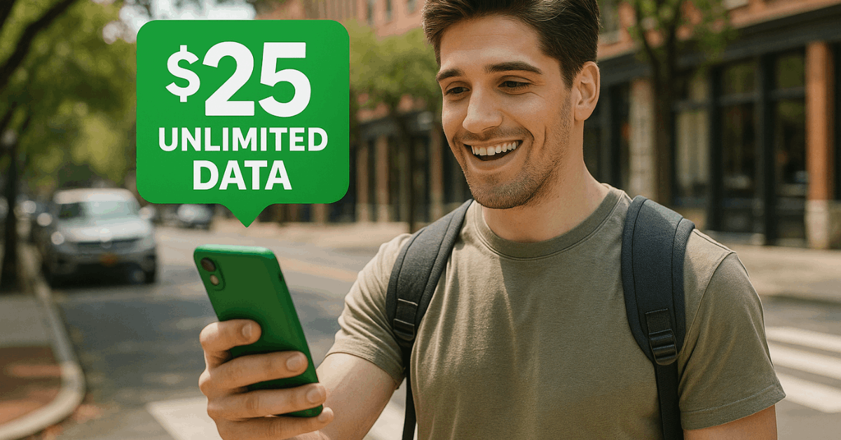 Cricket’s Unlimited Data for $25? This Deal Is Unreal