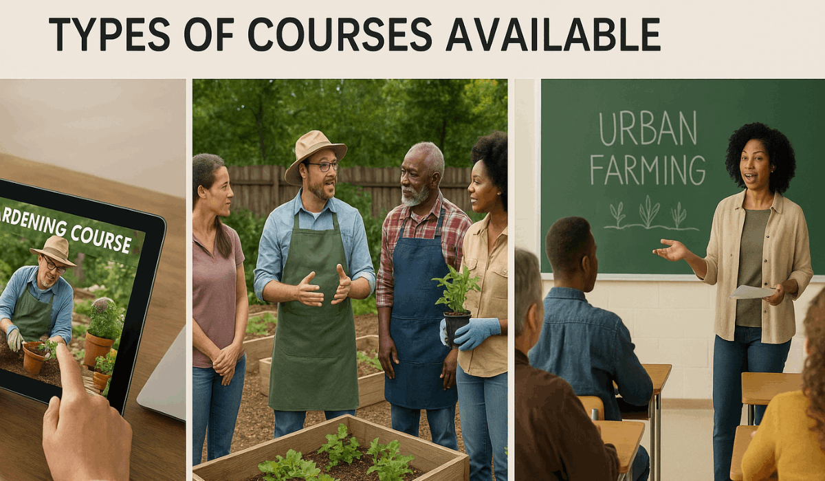 Home Gardening & Urban Farming: Start Your Course Today