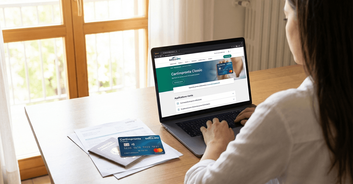 Banco BPM Cartimpronta Classic: How to Apply for This Credit Card Safely and Easily Online