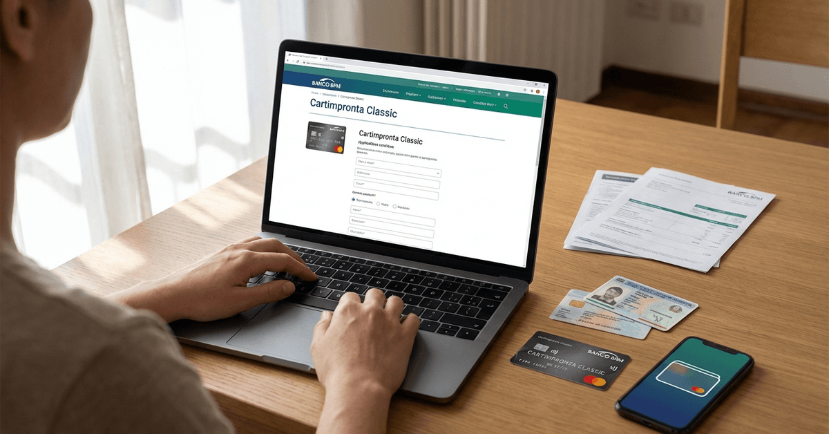 Banco BPM Cartimpronta Classic: How to Apply for This Credit Card Safely and Easily Online