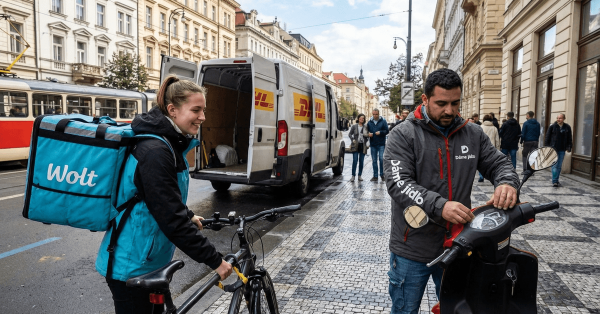 Delivery Jobs in Czech Republic – Flexible Work with High Earning Potential