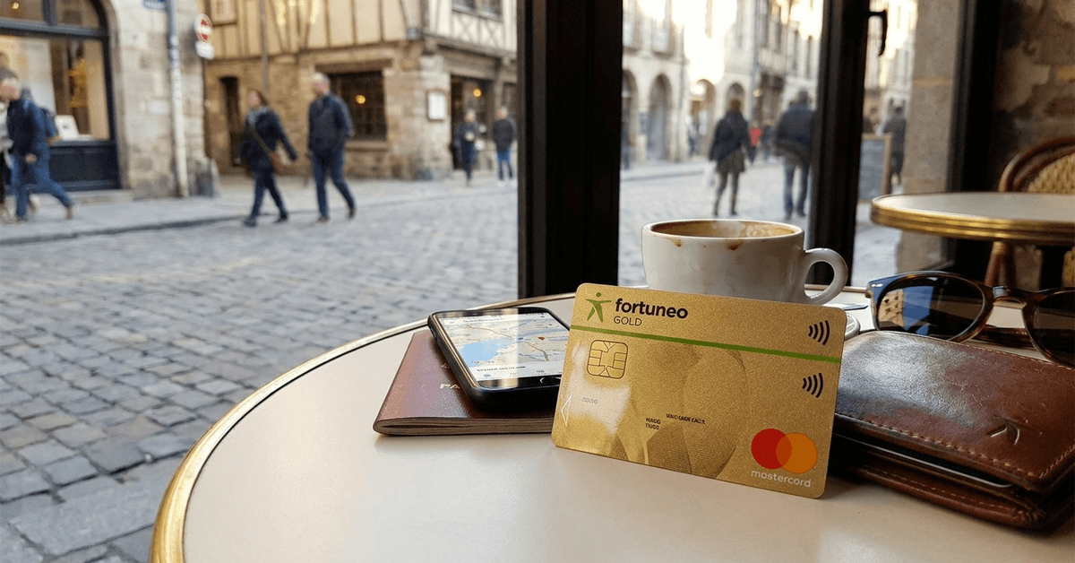 Fortuneo Gold Mastercard: Travel and Cashback Benefits