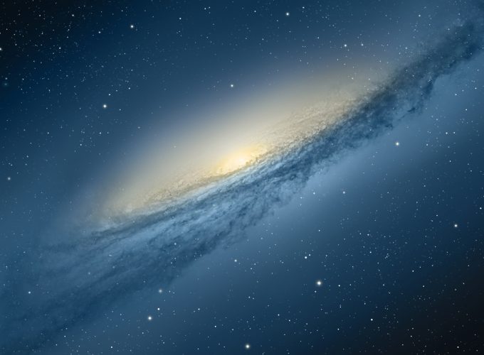 scientific space planet galaxy stars mac ox ultrahd 4k wallpaper