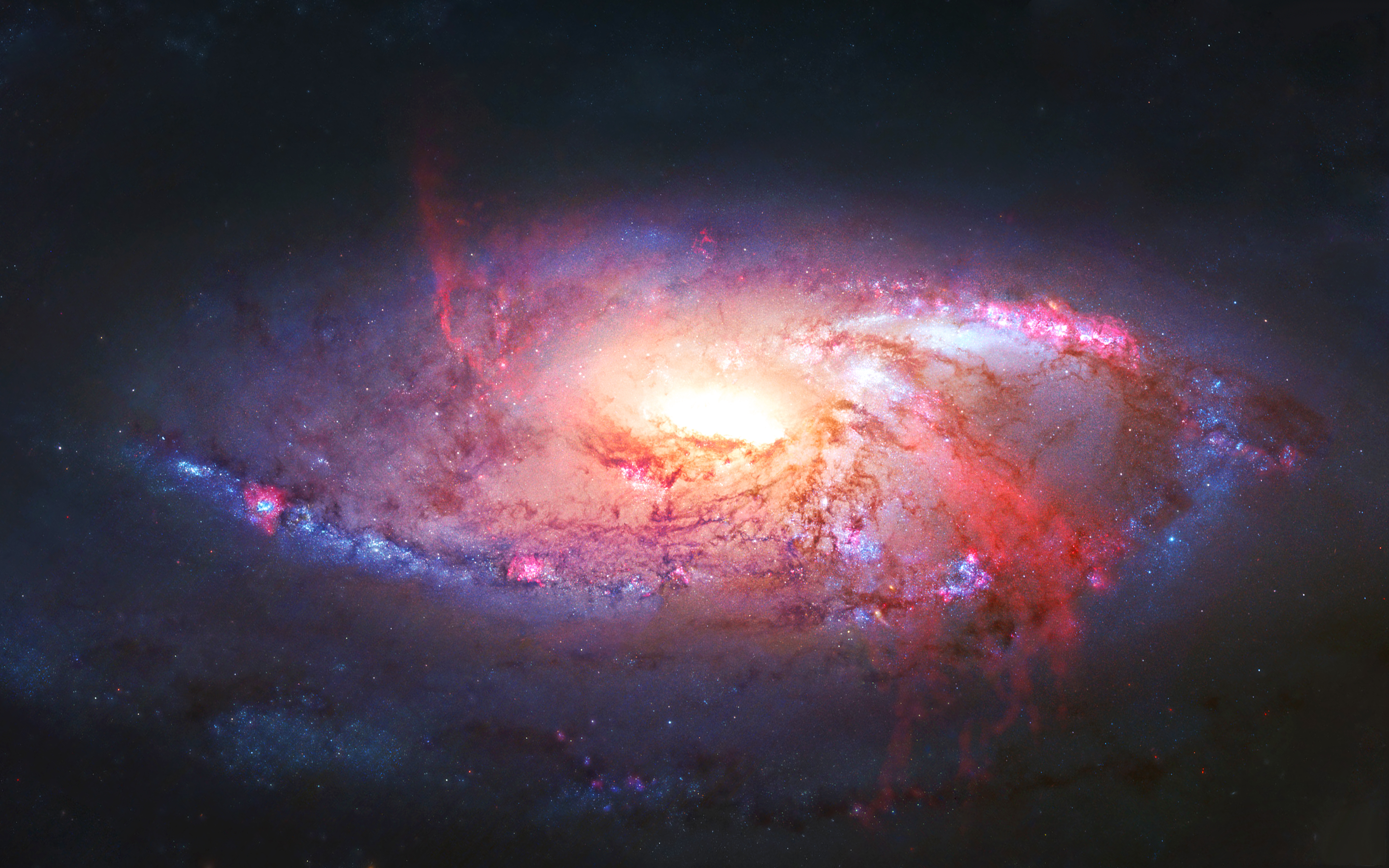 High Resolution Galaxy Background