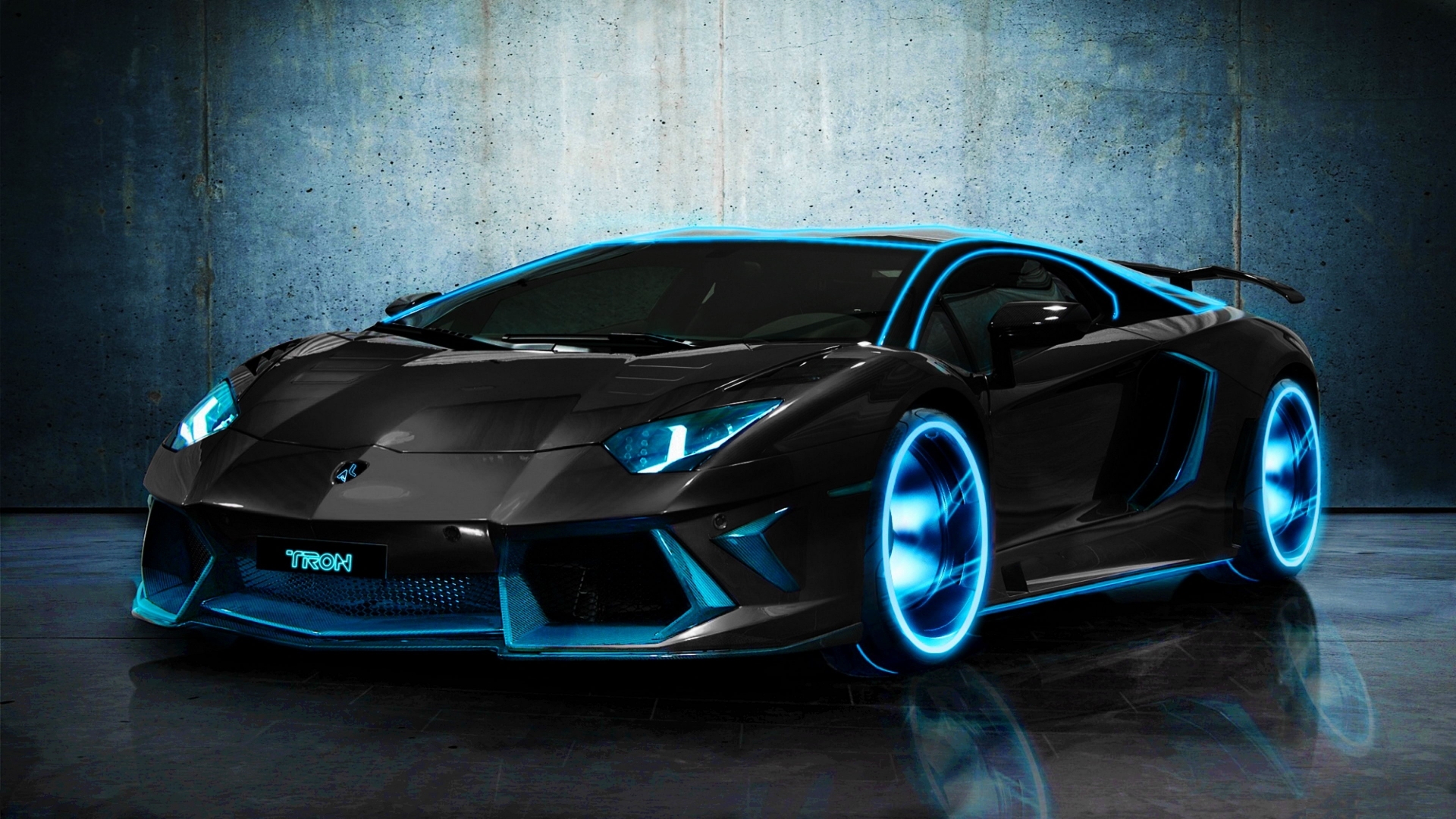 supercar wallpapers lamborghini tron