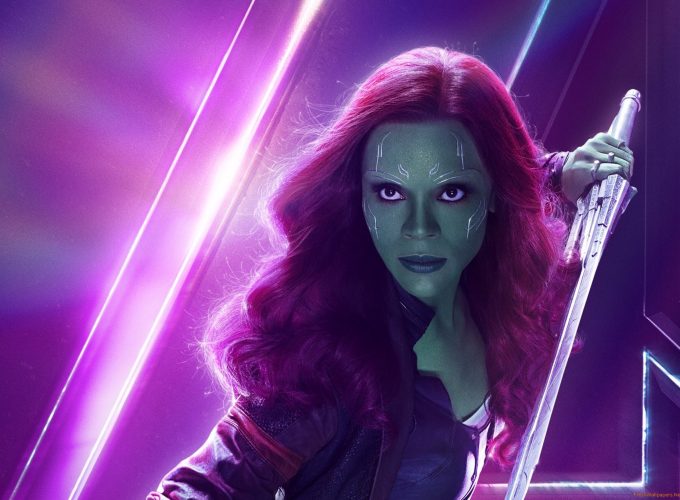 Gamora In Avengers Infinity War New Poster