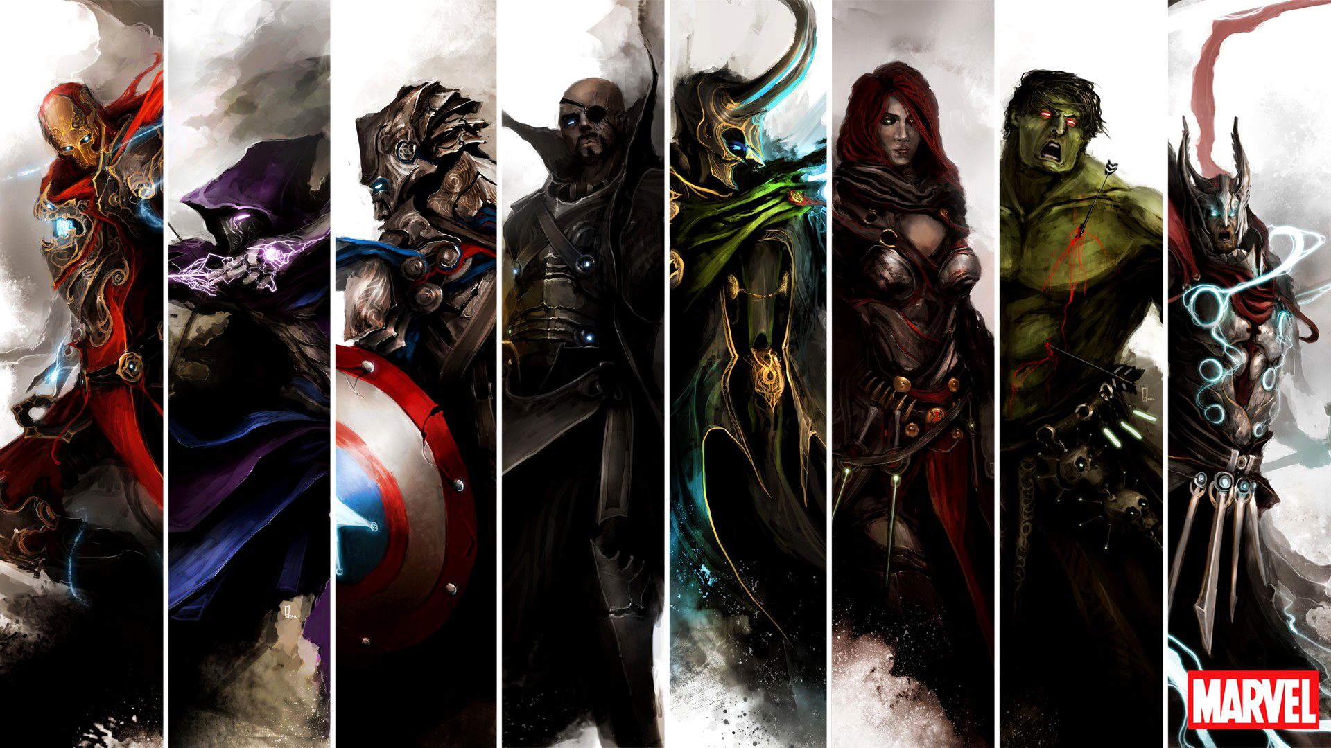 The Avengers Black Widow wallgem Free Download 4k