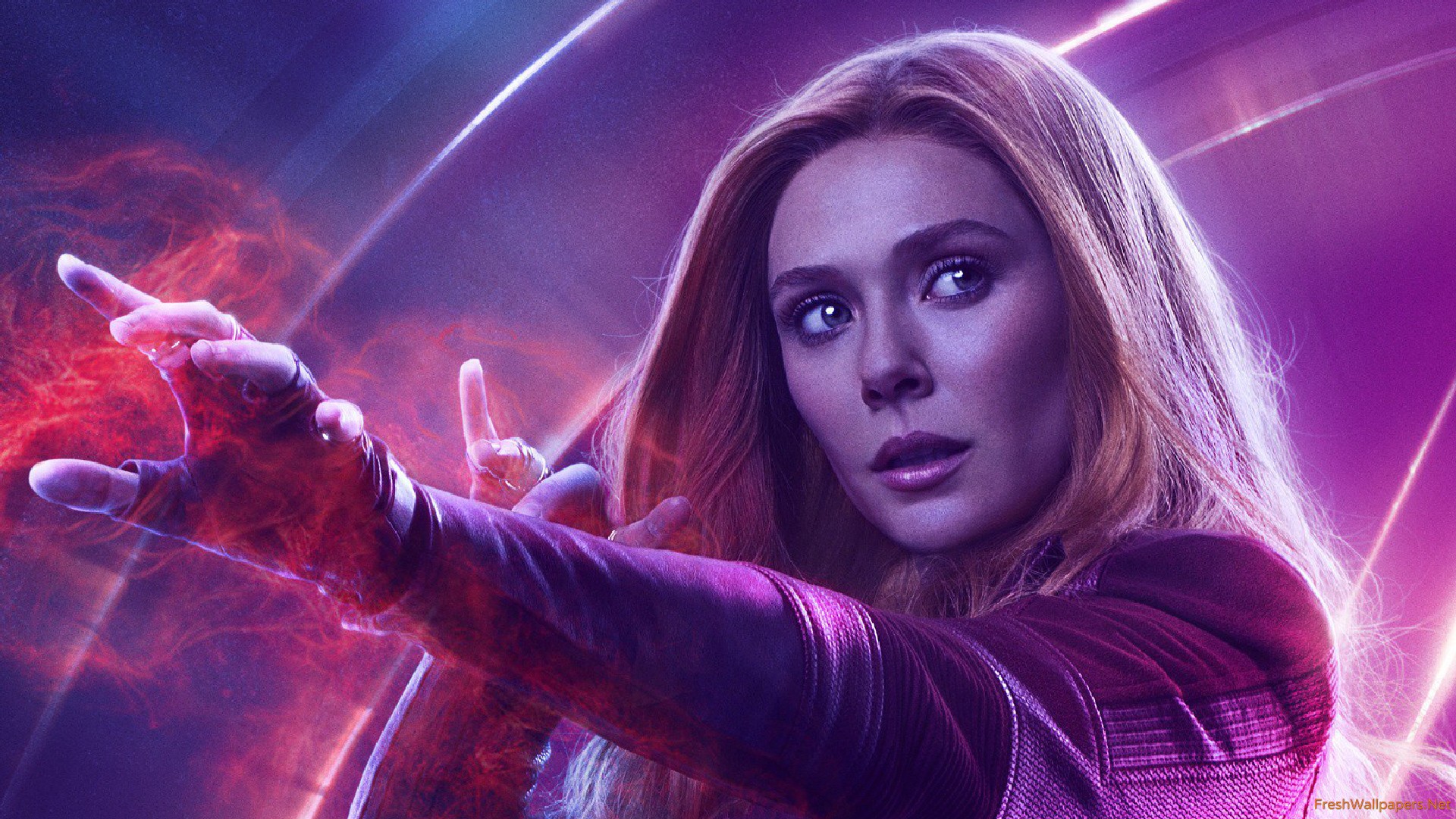 Wanda Maximoff In Avengers Infinity War New Poster
