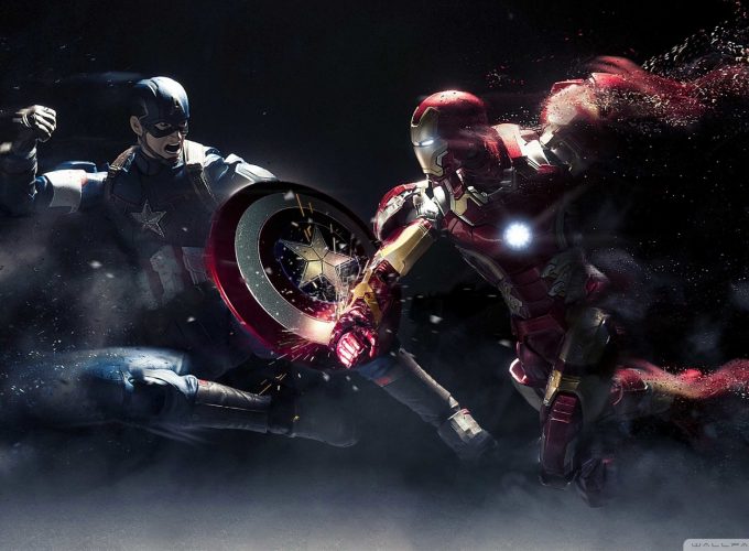 captain america vs iron man 1080p 4k