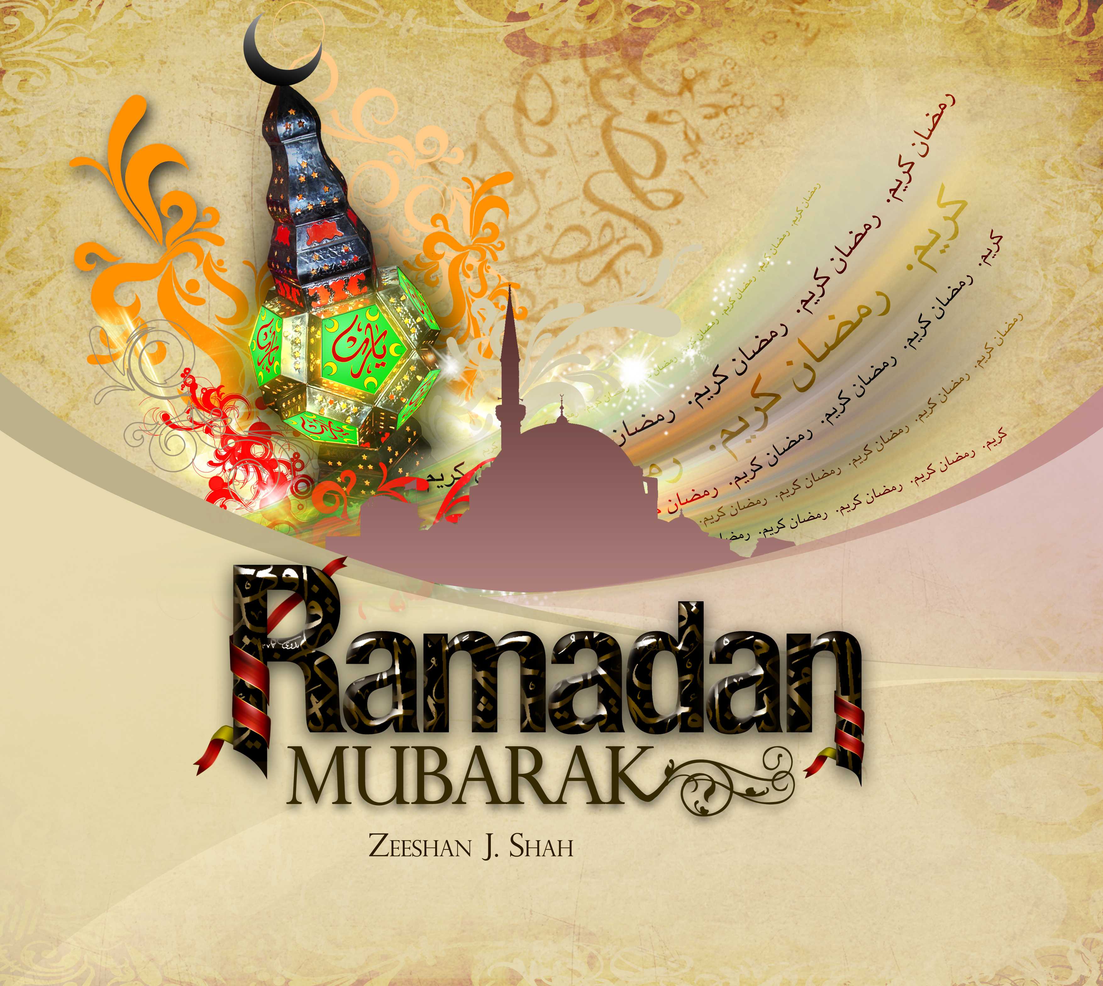 4K Islamic Ramadan Mubarak Desktop Backgrounds Image