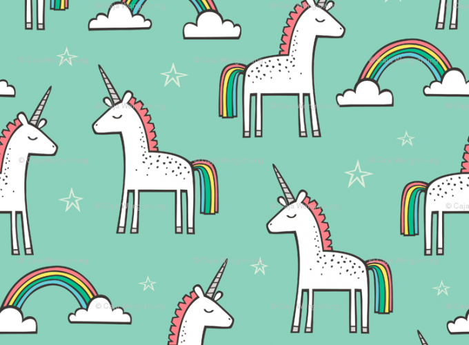 Cute Unicorn Rainbow tumblr