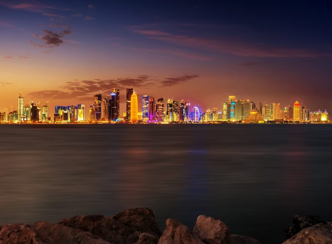 Doha City 4K Wallpaper