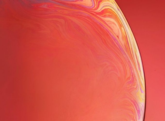iPhone Xr variant wallpaper coral