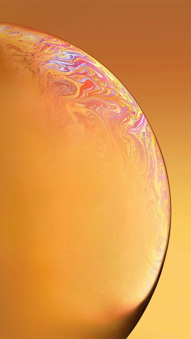 iPhone Xr variant wallpaper yellow