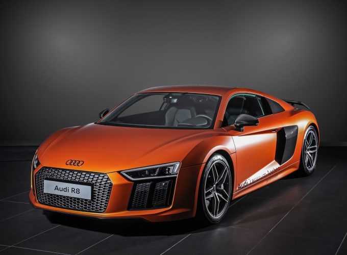 Audi R8 Front HD Background