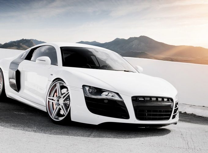 Audi R8 Front Mobile Wallpapers
