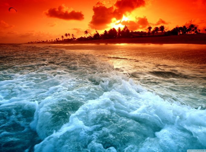 Beach Sunset 1080p Wallpapers
