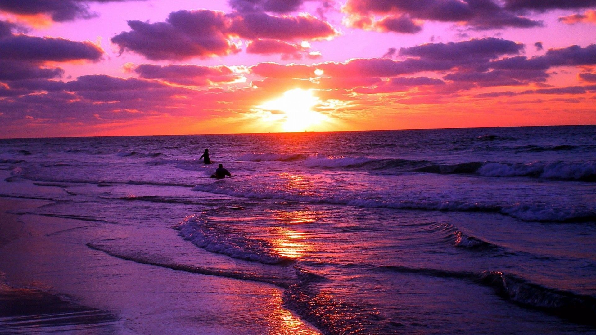 Beach Sunset Photo