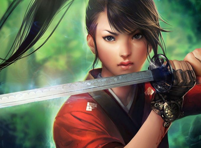 Japanese Samurai Girl 1080p Wallpapers