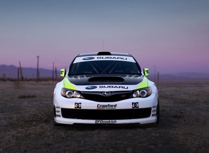Subaru Rally Car Background