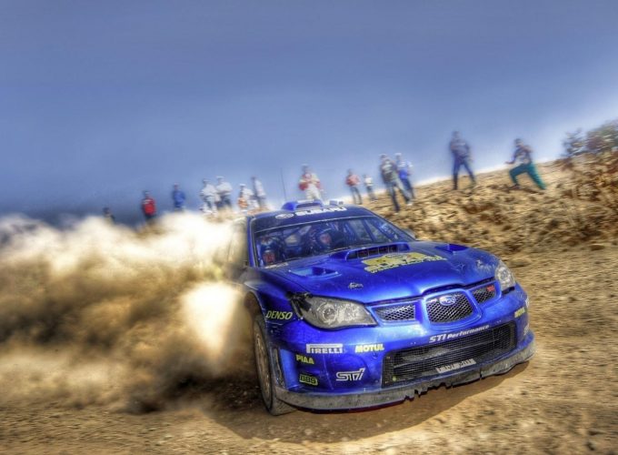 Subaru Rally Car Desktop Wallpapers
