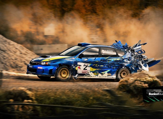 Subaru Rally Car HTC Wallpapers