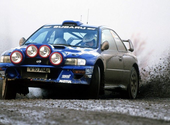 Subaru Rally Car iphone Wallpaper