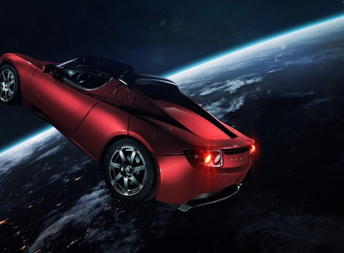 Tesla Roadster Samsung Wallpapers
