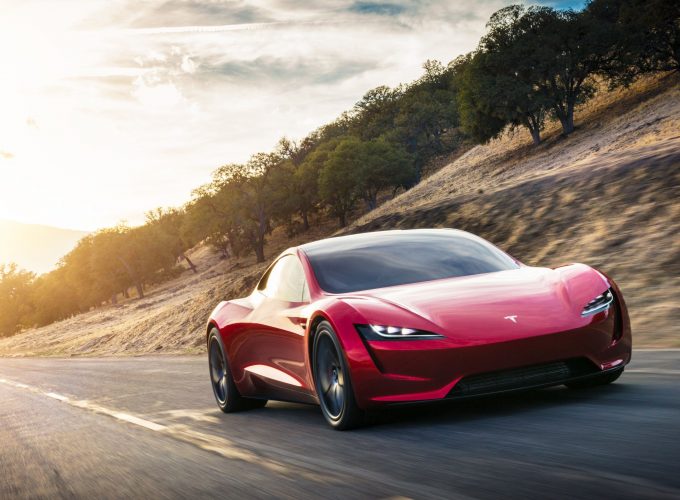 Tesla Roadster Wallpapers