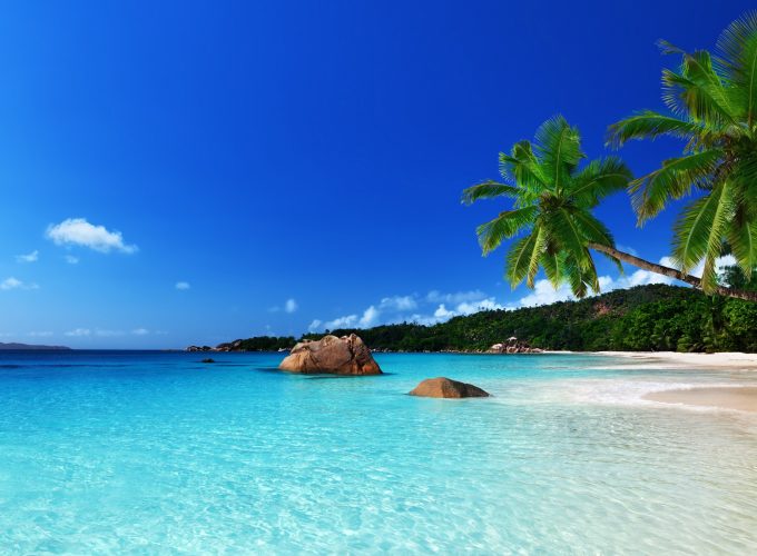 Tropical Beach Landscape Desktop Wallpapers