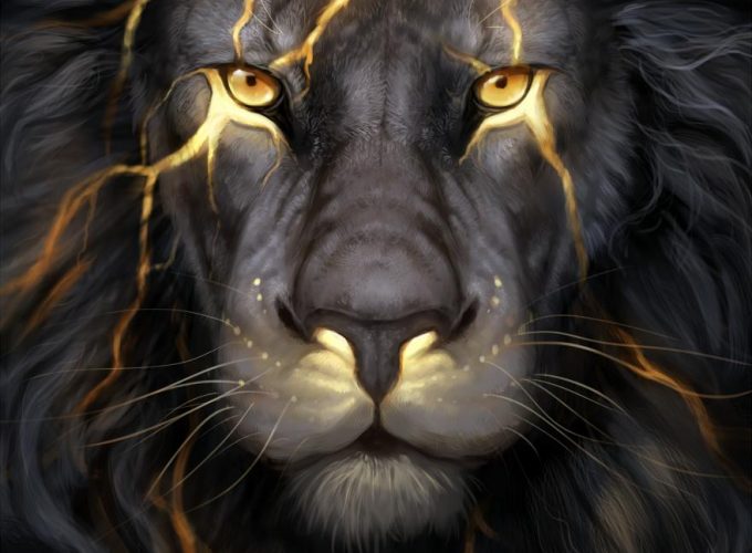 King Lion iPhone Wallpaper