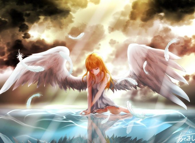 Angel Anime Girl Wallpaper