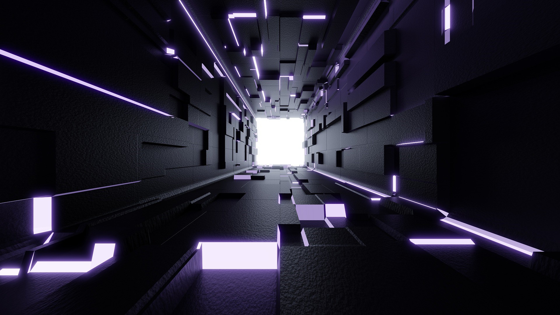 3D Wallpaper Tunnel 2