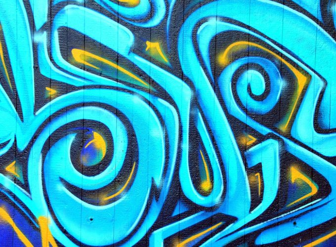 Blue Graffiti