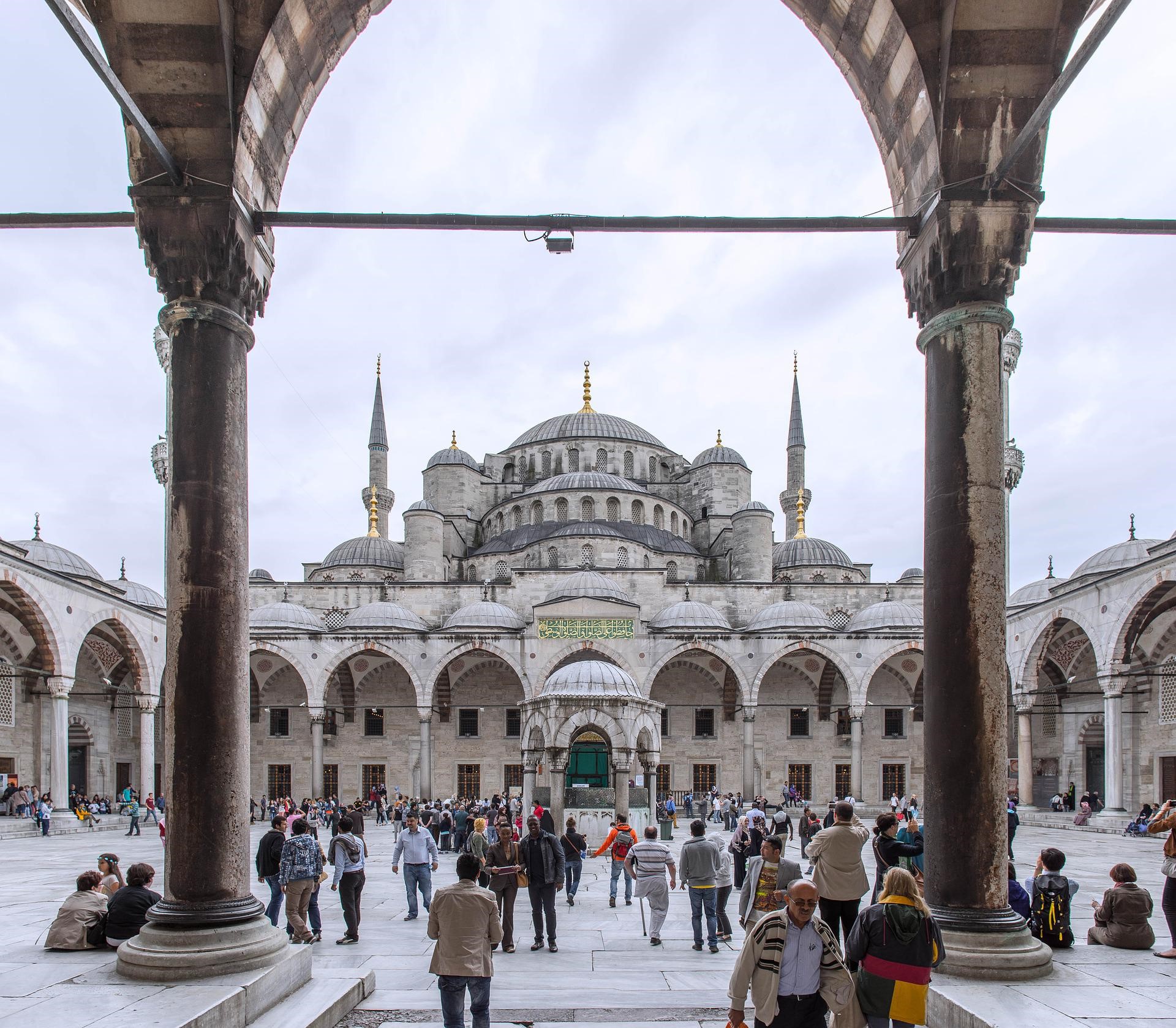 Blue Mosque In Turkey