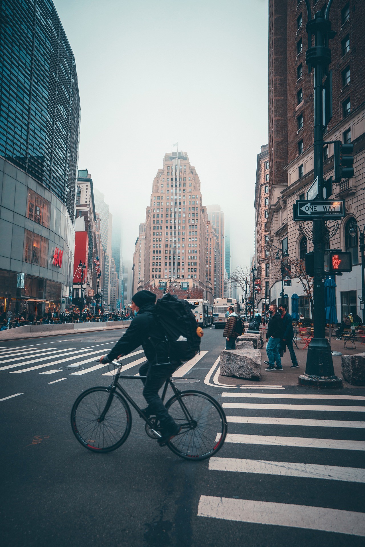 City Center And Bike