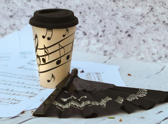 Coffe And Musical Note