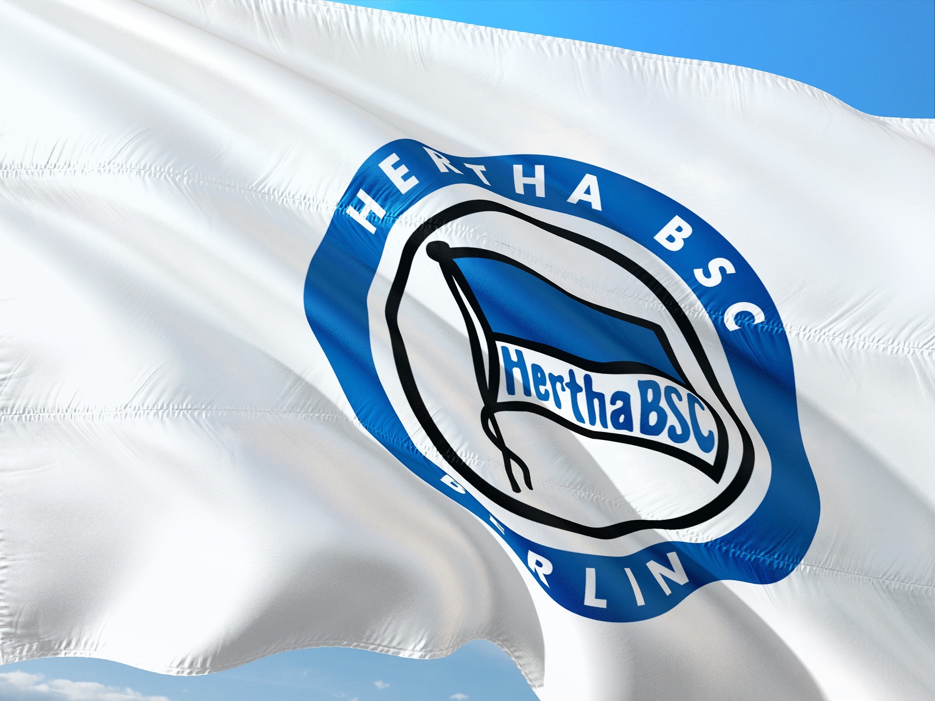 Flags Of Hertha Berlin