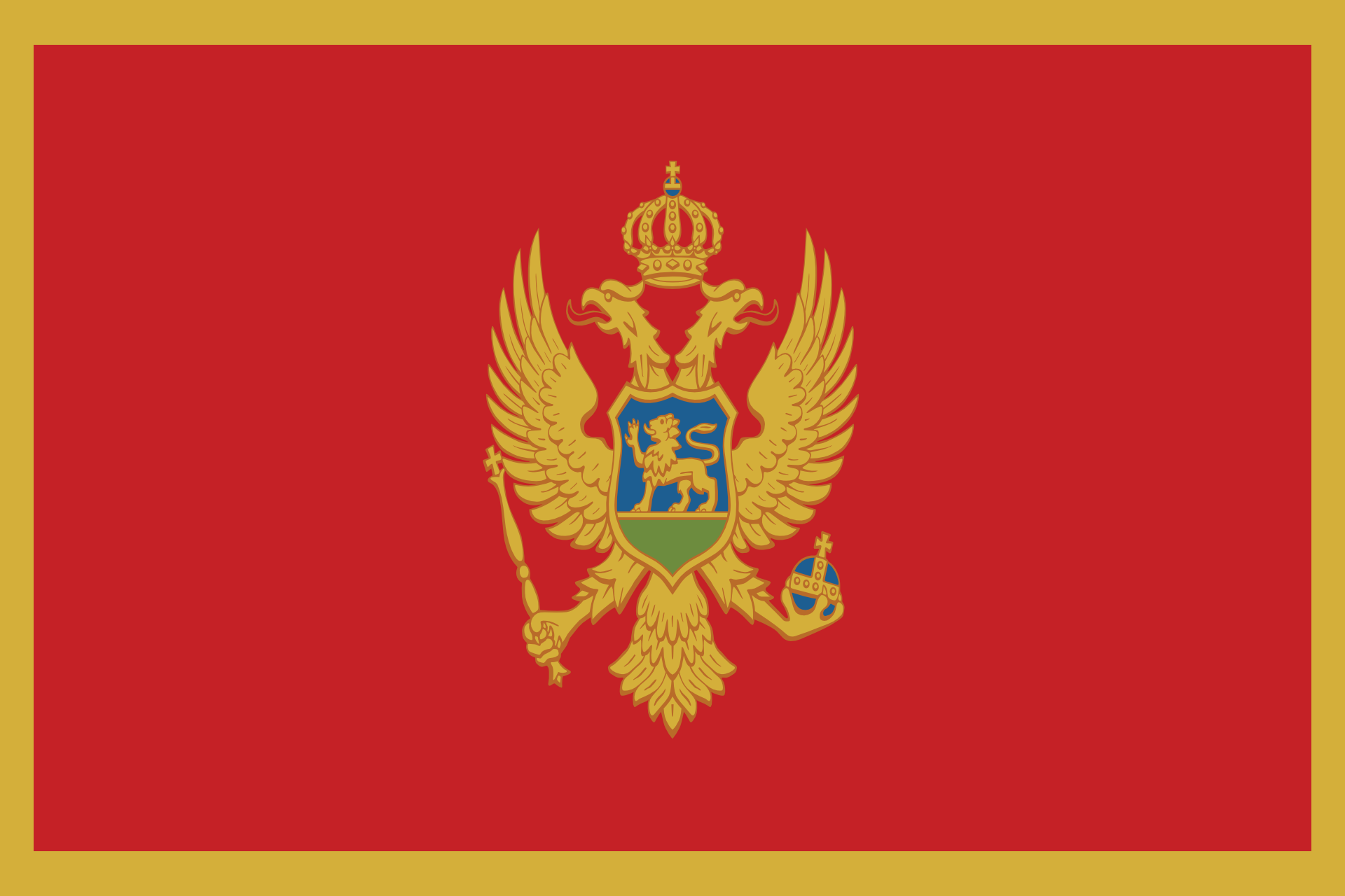 Flags Of Montenegro