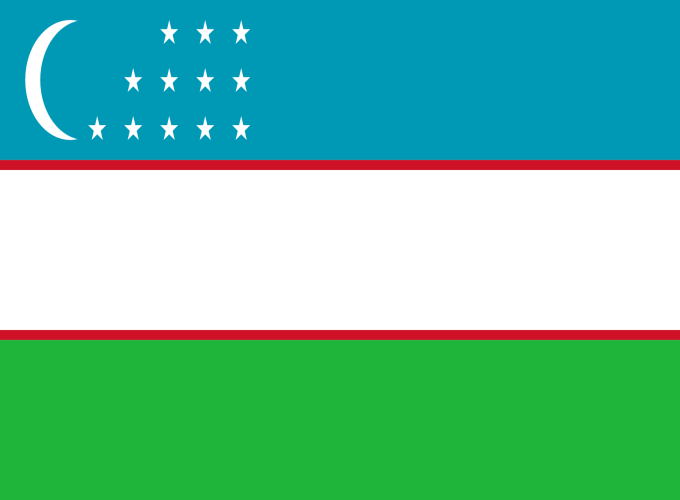 Flags Of Uzbekistan