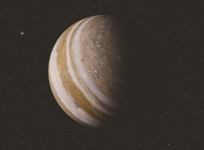 Jupiter And Space