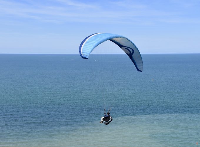 Parachute at Sea