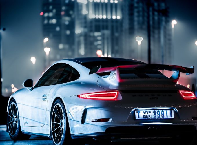 Porsche On The Night