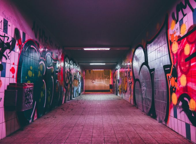 Tunnel And Graffiti